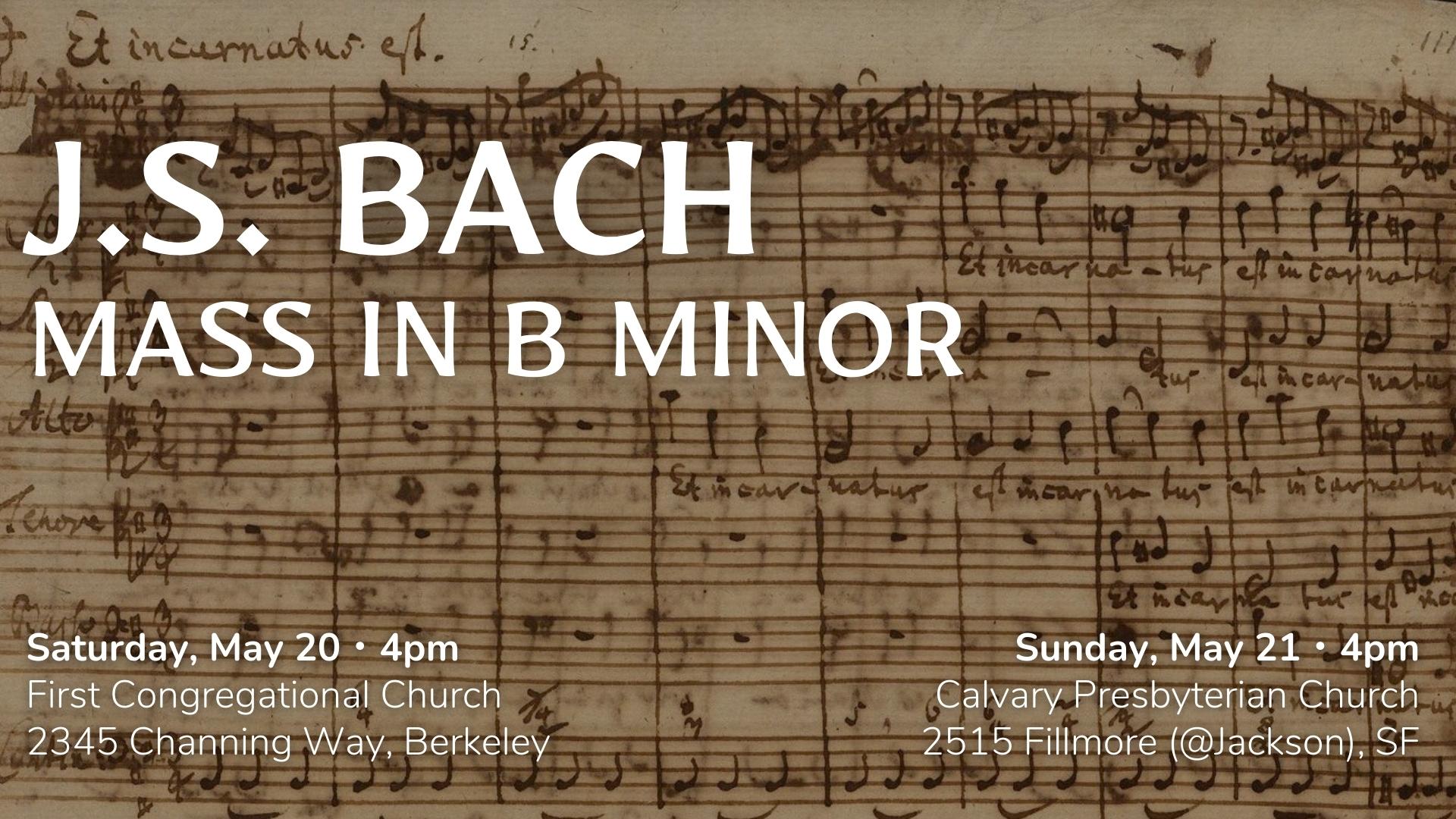 Bach Mass in B Minor